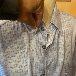 Ermenegildo Zegna XL shirt blue